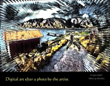 Photo to digital art